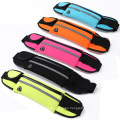 Outdoor Sports Colorful Unisex Phone Pocket Bag Double Water Bottle Headphone Hole Large Space Belt Waist Bag